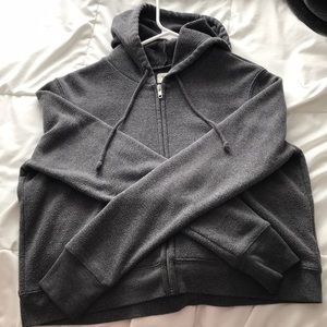 Pacsun cropped zip up
